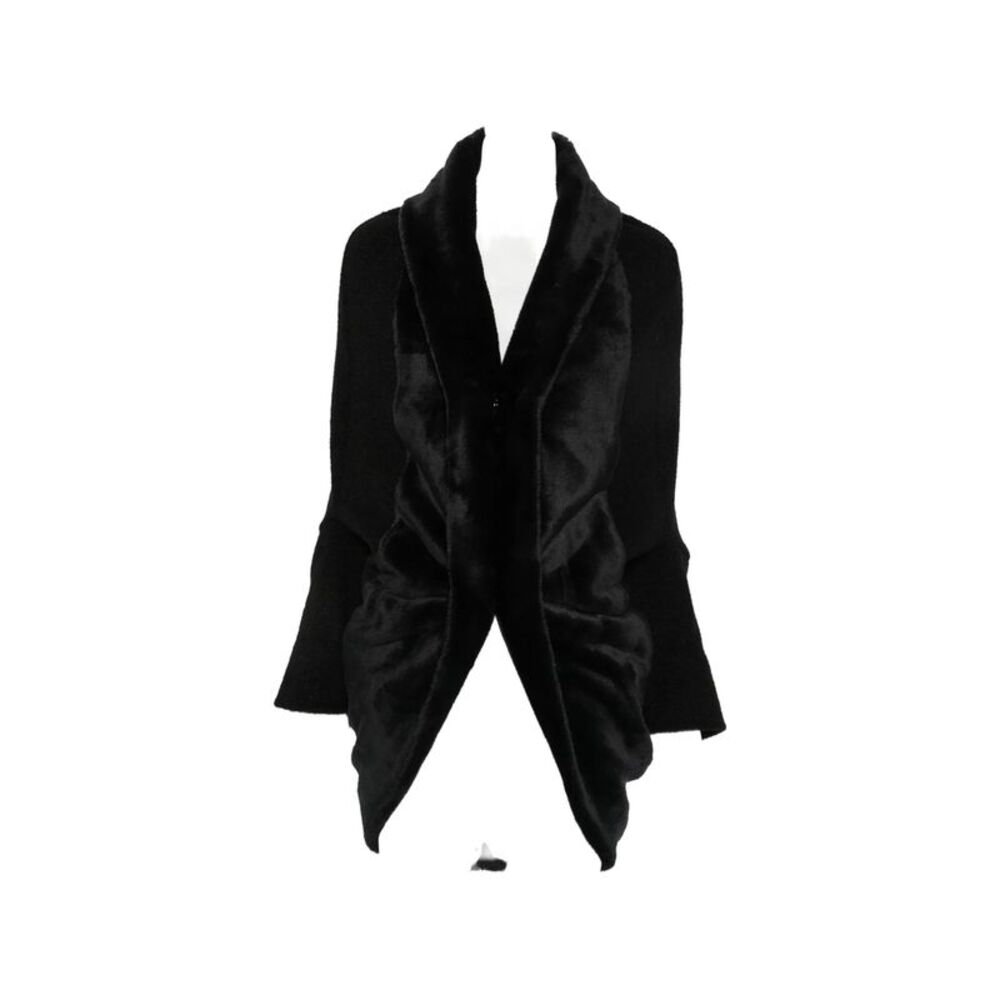 Junya Watanabe Black Jackets - Faux Fur & Shearling Jackets Women